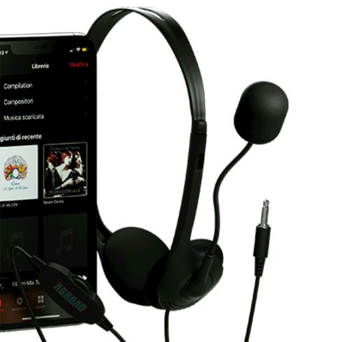 Headset with external microphone Chatty Headphones