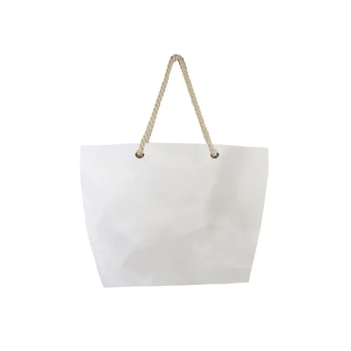 Sac de plage en polyester avec sufflet à la baseet fermeture eclaire Sac de plage en polyester avec sufflet à la baseet fermeture eclaire