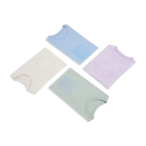 IQONIQ Manuel gerecycled katoen t-shirt ongeverfd IQONIQ Manuel gerecycled katoen t-shirt ongeverfd