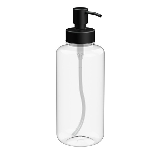Soap dispenser "Deluxe" 1.0 l, transparent Soap dispenser "Deluxe" 1.0 l, transparent