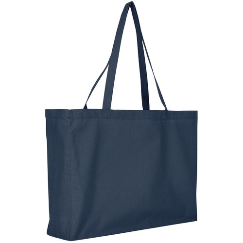 Cabas coton JANEIRO - Bleu Marine