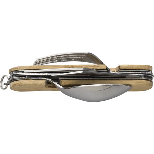 Bamboo multifunctional cutlery set Ainsley