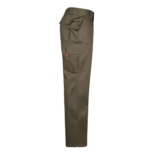 VL MABON. Multi-pocket twill trousers (200g/m²), in cotton (35%) and polyester (65%)