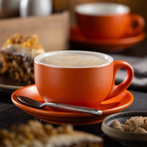 Barista Latte Matt Orange Cup 10oz (28cl) Barista Latte Matt Orange Cup 10oz (28cl)