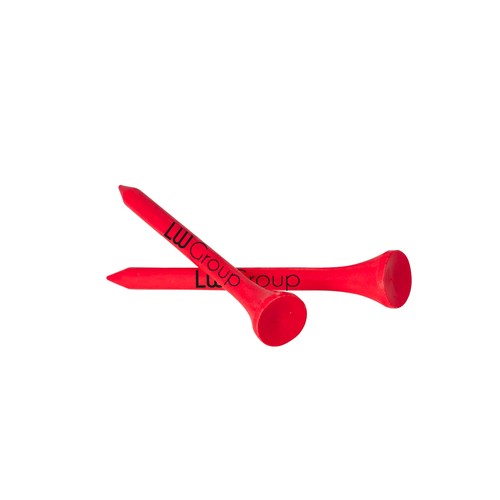 Bamboe houten tee 70 mm Bamboe houten tee 70 mm