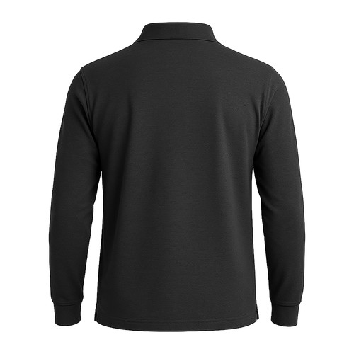 100% piqué cotton (180 g/m2) short-sleeved polo shirt with two-button collar