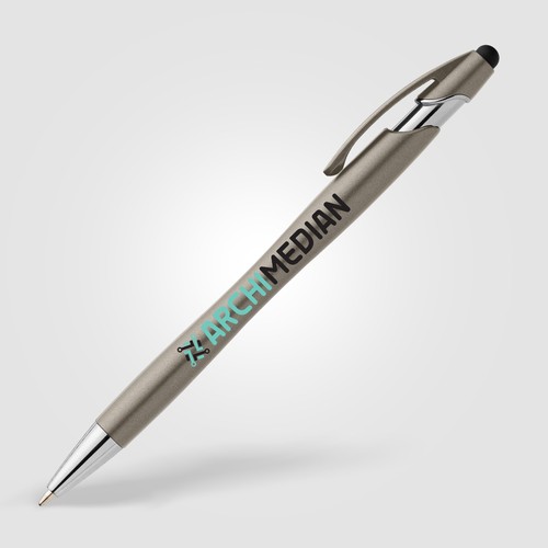 La Jolla Recycled Plastic Metallic Stylus Pen La Jolla Recycled Plastic Metallic Stylus Pen