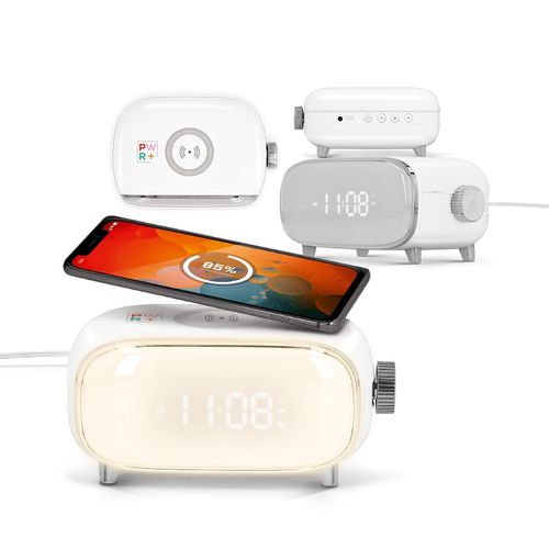 10W INDUCTION CHARGER ALARM CLOCK