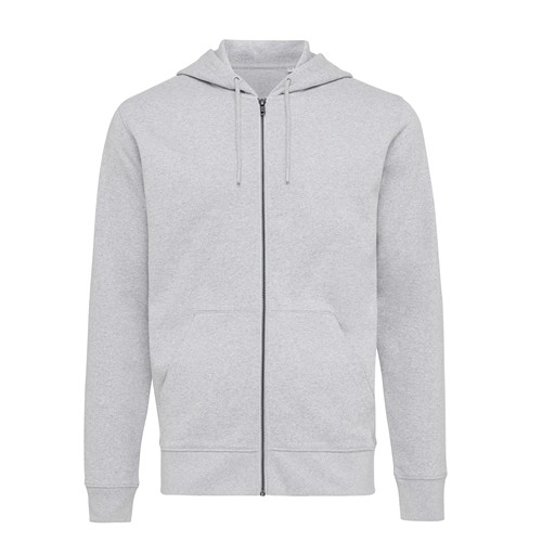 IQONIQ Abisko gerecycled katoen hoodie met rits