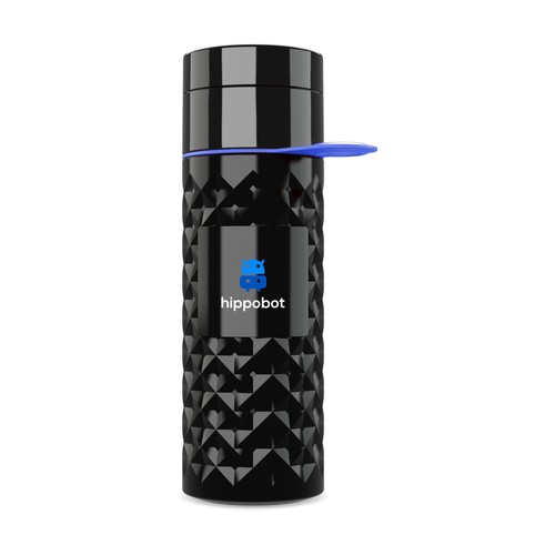 Join The Pipe Nairobi Ring Bottle Black 500ml waterfles Join The Pipe Nairobi Ring Bottle Black 500ml waterfles