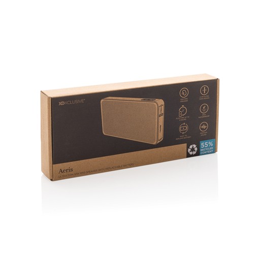 Aeris RCS Ultra-Thin 10W IPX5 Speaker with Removable Battery Aeris RCS Ultra-Thin 10W IPX5 Speaker with Removable Battery