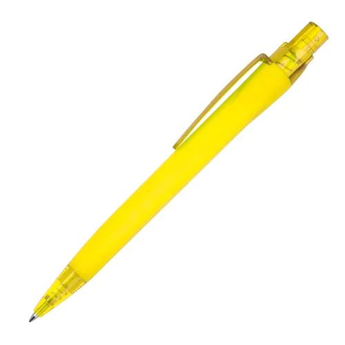 Rubberized plastic pen ORLANDO Rubberized plastic pen ORLANDO