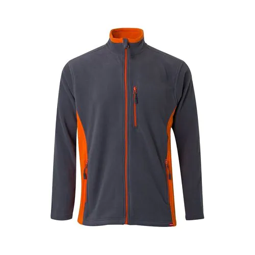 VL GERAS. Two-tone fleece jacket (220g/m²) in polyester (100%) VL GERAS. Two-tone fleece jacket (220g/m²) in polyester (100%)