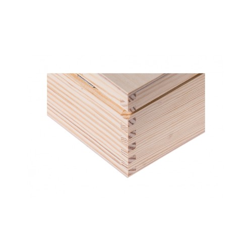 Wooden box 20x20x13 cm Wooden box 20x20x13 cm
