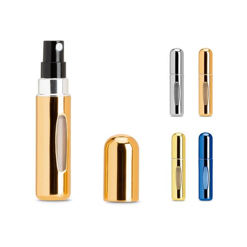 LINDEN. Aluminum refillable perfume atomizer designed for easy refilling LINDEN. Aluminum refillable perfume atomizer designed for easy refilling