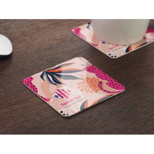 Drukowana podkładka pod szklankę