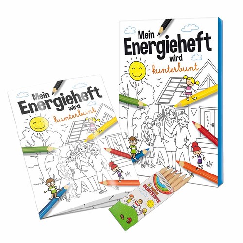 Cahier de dessin / set A6 - Énergie - Kit de dessin neutre Cahier de dessin / set A6 - Énergie - Kit de dessin neutre