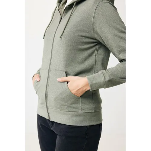 IQONIQ Abisko gerecycled katoen hoodie met rits
