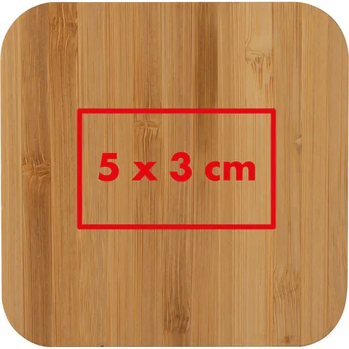 Bamboo Wireless Charger with 2 USB ports