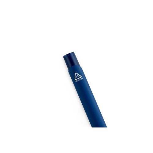 CLINT. Recycled aluminium (100% rAL) ballpoint pen with rubber finish