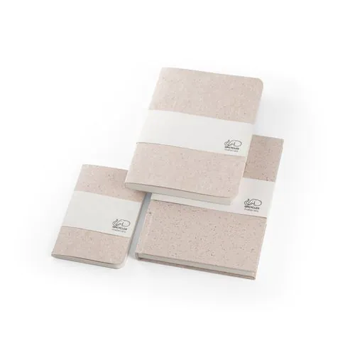 ORGANIC SOFT. A6 notepad with flexible cover made from organic elephant matter (80%) ORGANIC SOFT. A6 notepad with flexible cover made from organic elephant matter (80%)