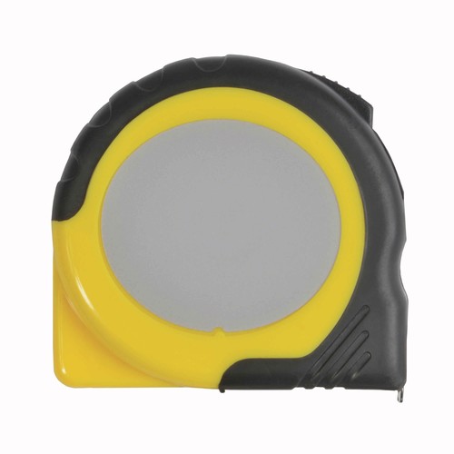 ABS 5-metre quick-release tape measure with lock button, rubber grip and belt clip ABS 5-metre quick-release tape measure with lock button, rubber grip and belt clip