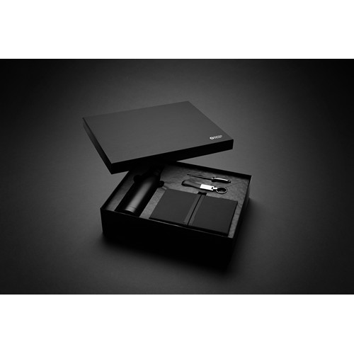 Set cadeau d'affaires luxe avec bouteille Swiss Peak Set cadeau d'affaires luxe avec bouteille Swiss Peak