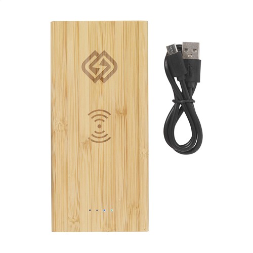 Bamboo 8000 Wireless Powerbank wireless charger Bamboo 8000 Wireless Powerbank wireless charger