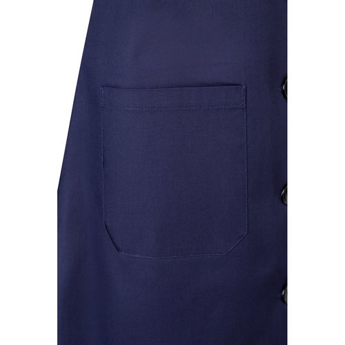 VL RAMA. Blouse sergée à manches longues (175g/m²), en sergé de coton (35%) et polyester (65%)