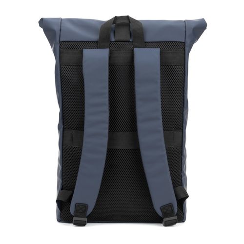 PORTLAND. Sac à dos à enroulement en PU avec poche pour ordinateur portable 16 pouces PORTLAND. Sac à dos à enroulement en PU avec poche pour ordinateur portable 16 pouces
