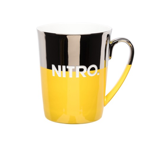 Tasse et glaçure partielle - Forme 780 - émail duo + gravure