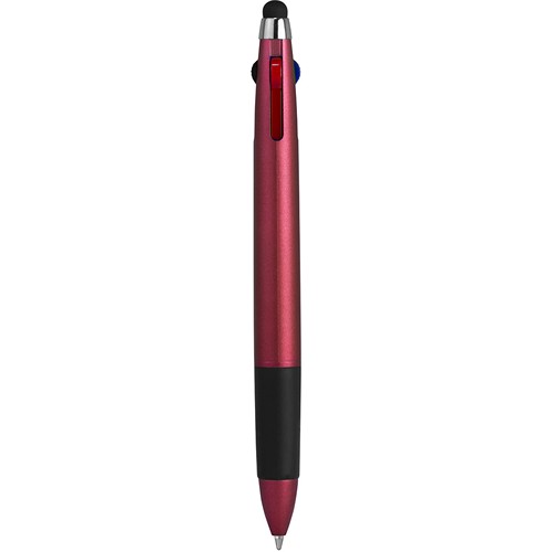 3 COLORS TOUCH SCREEN PLASTIC BALLPOINT PEN