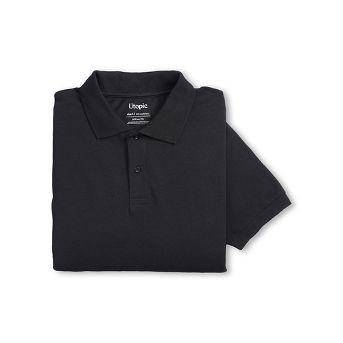 Polo 100% tissu régénéré
