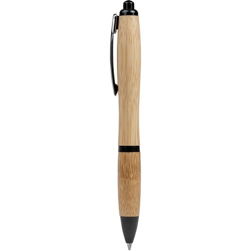 BAMBOO, METAL AND PLASTIC BALLPOINT PEN BAMBOO, METAL AND PLASTIC BALLPOINT PEN