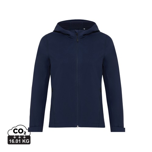 Veste femme soft shell en polyester recyclé IQONIQ Makalu Veste femme soft shell en polyester recyclé IQONIQ Makalu