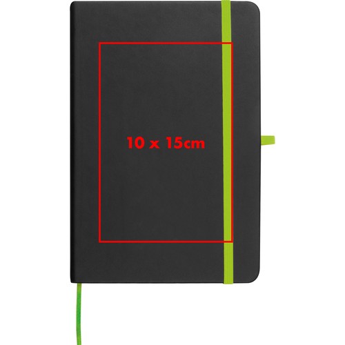 Carnet de notes A5 avec gravure en couleur