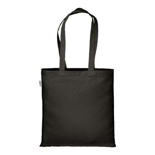 Bolsa de algodón orgánico de 220 g/m2, asas largas Bolsa de algodón orgánico de 220 g/m2, asas largas