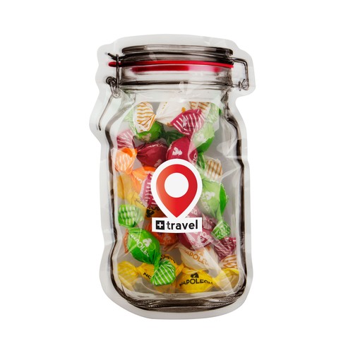 Mailing "weckpot" midi rempli de bonbons Mailing "weckpot" midi rempli de bonbons