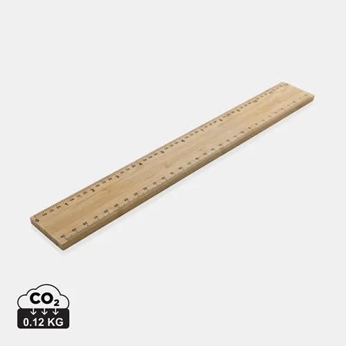 Règle 30cm épaisse et double face en bambou Timberson Règle 30cm épaisse et double face en bambou Timberson