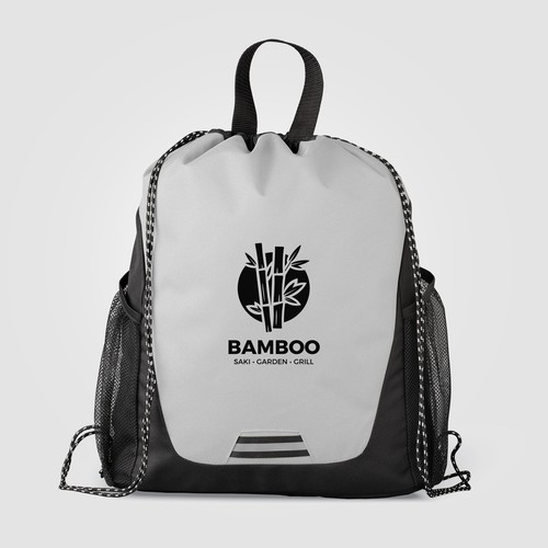Jotun Recycled Polyester Pocketed Drawstring Bag - 10 L Jotun Recycled Polyester Pocketed Drawstring Bag - 10 L