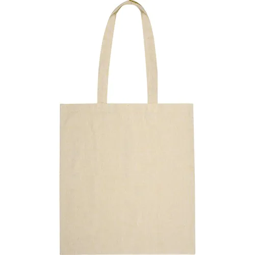 Borsa in cotone riciclato con manici lunghi LAMBERTO Borsa in cotone riciclato con manici lunghi LAMBERTO