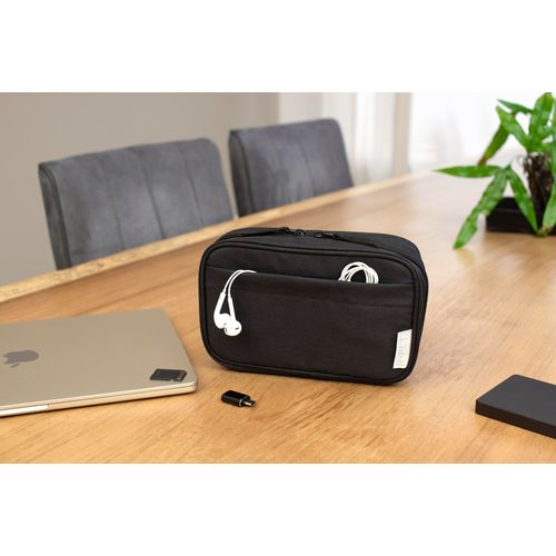 rPET 300D polyester travel pouch Calix