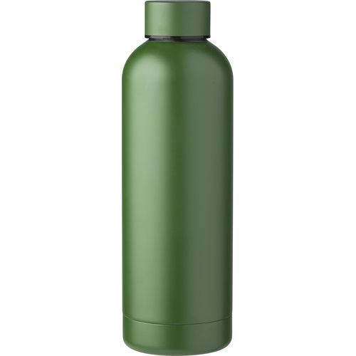 Gourde double paroi de 500 ml en acier inoxydable recyclé Isaih