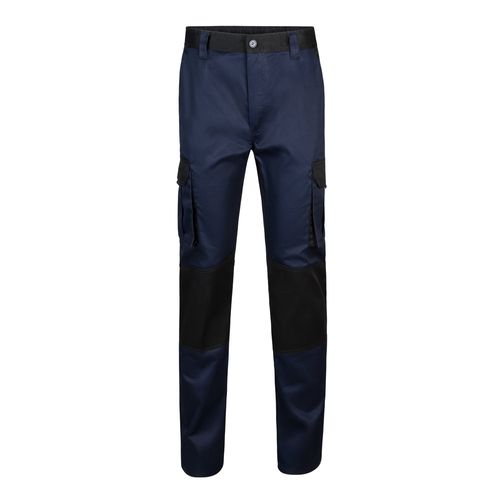 VL NJORD. Two-tone multi-pocket twill trousers (240 g/m²), in cotton (35%) and polyester (65%) VL NJORD. Two-tone multi-pocket twill trousers (240 g/m²), in cotton (35%) and polyester (65%)