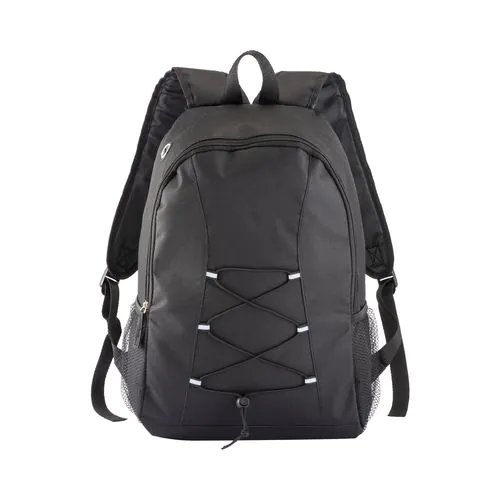 600D polyester Backpack with earbuds port