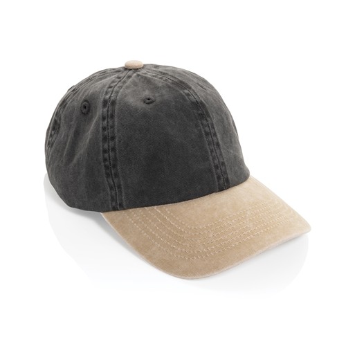 BEAU AWARE™ Two-Tone 6-Panel-Cap aus washed Cotton-Twill BEAU AWARE™ Two-Tone 6-Panel-Cap aus washed Cotton-Twill