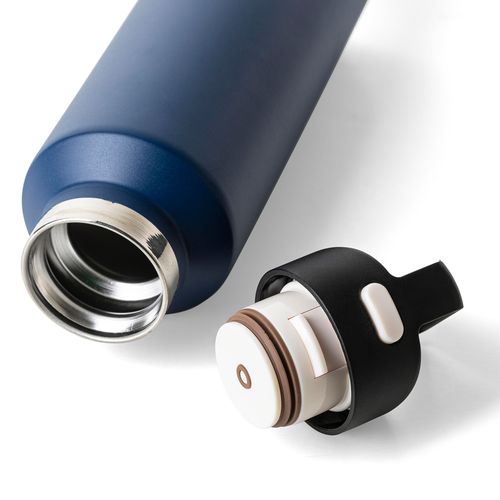 Recycelte doppelwandige Edelstahlflasche (600 ml) Mace Recycelte doppelwandige Edelstahlflasche (600 ml) Mace