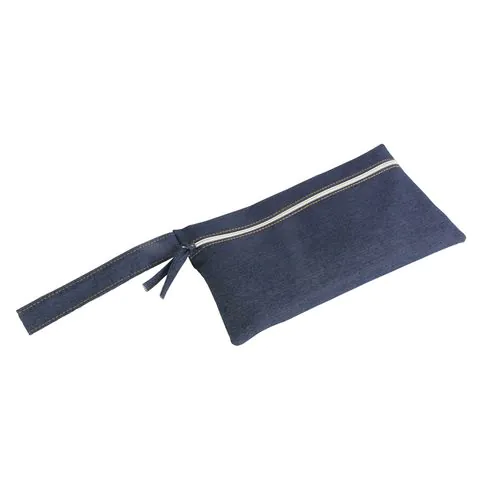 DENIM 220 g/m2 cotton (85% cotton - 15% polyester) document holder DENIM 220 g/m2 cotton (85% cotton - 15% polyester) document holder