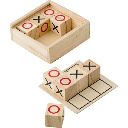 Gioco del Tris in legno Alessio