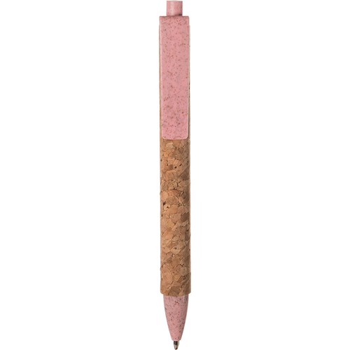 CORK AND WHEAT STRAW + ABS BALLPOINT PEN